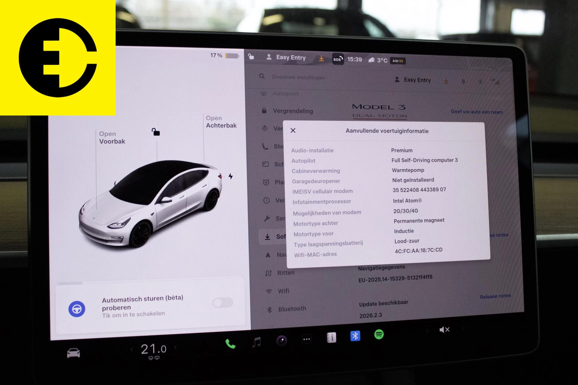 Hoofdafbeelding Tesla Model 3