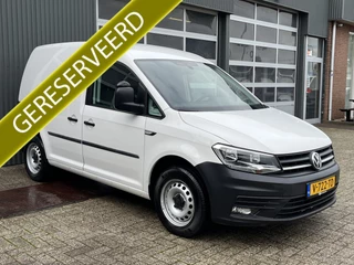 Hoofdafbeelding Volkswagen Caddy Volkswagen Caddy 2.0 TDI DSG Automaat Airco Cruise control Trekhaak 1500kg trekgewicht Schuifdeur Telefoon verbinding Navigatiesysteem Apple carplay 1e eigenaar Euro 6