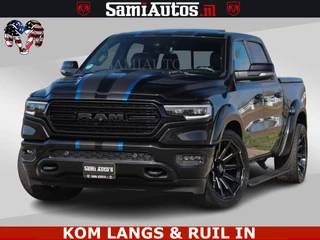 Dodge Ram Pick-Up HULK PACK LIMITED | 5.7 V8 | WIDE BODY | STRIPING | HUD | LUCHTVERING | OPEN UITLAAT KLEP | BOM VOL CREW CAB | DUBBELE CABINE | DC | 5 PERSOONS |