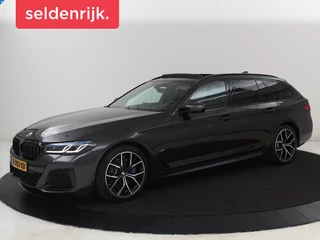 BMW 5-serie 530i High Executive | M Sport | Panoramadak |  Trekhaak | Nappaleder | Stoelverwarming | Laser Light | Carplay | Sfeerverlichting | Camera | Navigatie | Keyless | Stuurverwarming