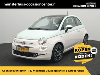 Fiat 500 0.9 TwinAir Turbo Collezione - RIJKLAARPRIJS - Airco - Cruise Control - Elektrisch Glazen Panoramadak