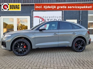 Audi Q5 Sportback 55 TFSIe 367pk Full S-Line Black Line Quattro Matrix Quantum grey !!