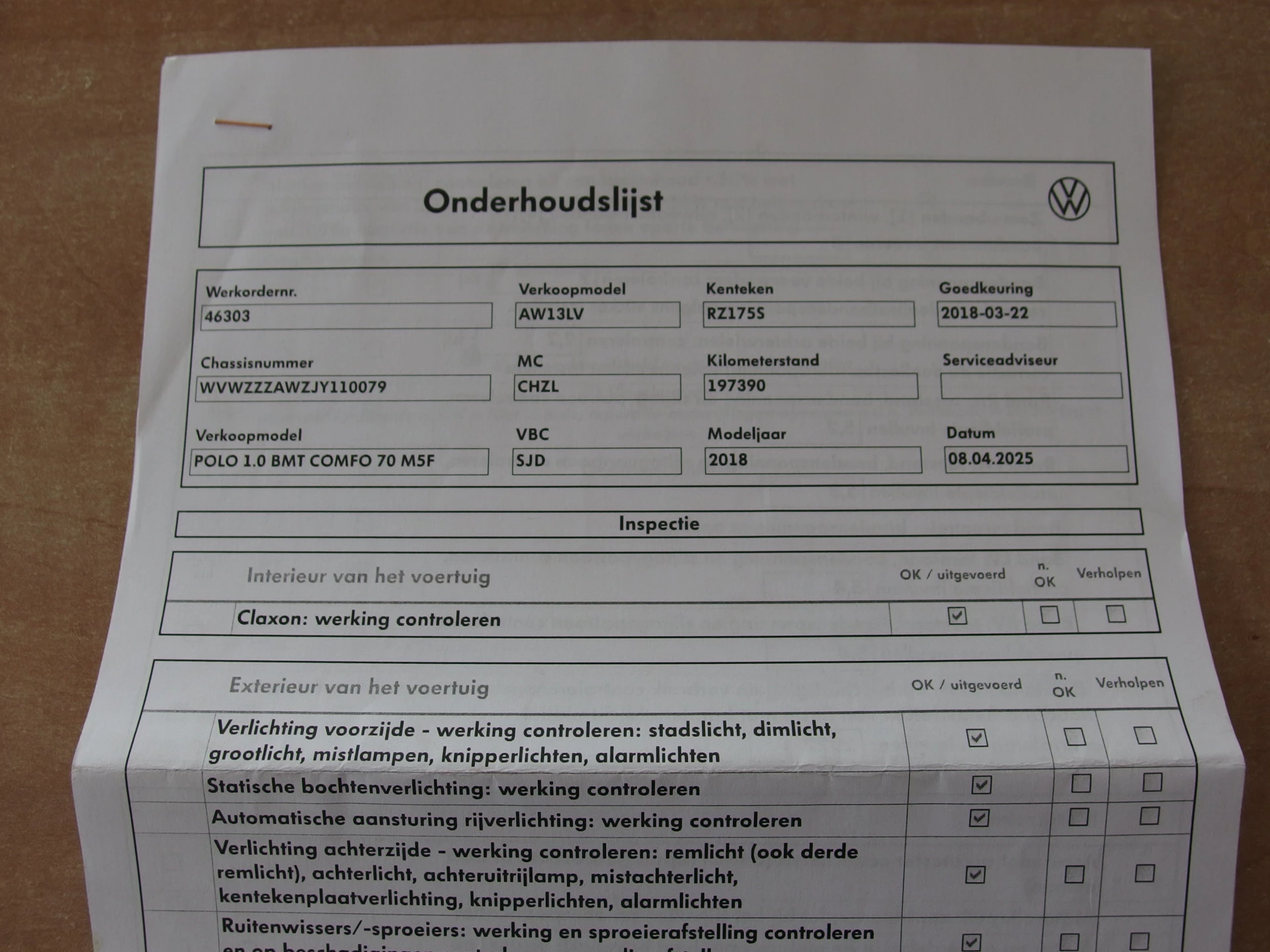 Hoofdafbeelding Volkswagen Polo