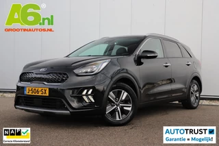 Kia Niro 1.6 GDi Hybrid DynamicPlusLine Leder Stuur & Stoelverwarming Navigatie Achteruitrijcamera Climate Adaptive Cruise Control
