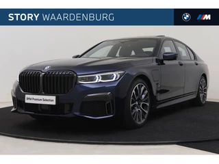 Hoofdafbeelding BMW 7 Serie BMW 7 Serie 745e High Executive M Sport Automaat / Schuif-kanteldak / Laserlight / Massagefunctie / Soft Close / Parking Assistant Plus / Active Steering