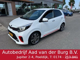 Kia Picanto 1.0 T 100pk GT-Line   , Sportive & Luxe uitvoering , GT  voor & Achter bumper , Zij skirts , Stoel en stuur verwarming , Bluetooth , IQ smartphone oplaadstation , Velgen & brede banden , Led verlichtng