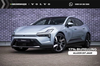 Hoofdafbeelding Polestar 4 Polestar 4 Long Range Single motor 100 kWh |22KW OBC|  Harman/Kardon | 360° Camera |21INCH velgen | Pilot | Plus | Stoelverwarming V+A | Stuuverwarming | Nieuw op voorraad |