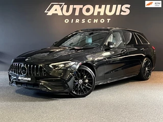 Mercedes-Benz C-klasse Estate 300 e AMG Line Pano/Memoryseats/360Camera/HeadUp/Ambienceplus/Trekhaak/