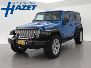 Hoofdafbeelding Jeep Wrangler Jeep Wrangler Unlimited 3.6 AUT. SOFTTOP + HARDTOP | LEDER | APPLE CARPLAY | CAMERA | LED | 20 INCH A/T