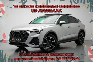 Audi Q3 Sportback 35 TFSI S Edition |Pano|3xS-Line|Sonos|Elek.Stoelen|Elek.Trekhaak|