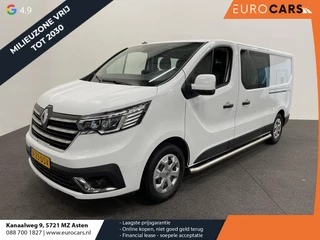 Renault Trafic 2.0 DCI 150PK L2H1 Dubbele Cabine Work Edition Airco Cruise Control Navi Parkeersensoren Voor & Achter Camera