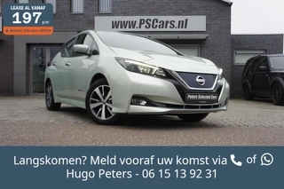 Hoofdafbeelding Nissan Leaf Nissan LEAF 40 kWh Camera|Navigatie|Stoel-Stuurverwarming