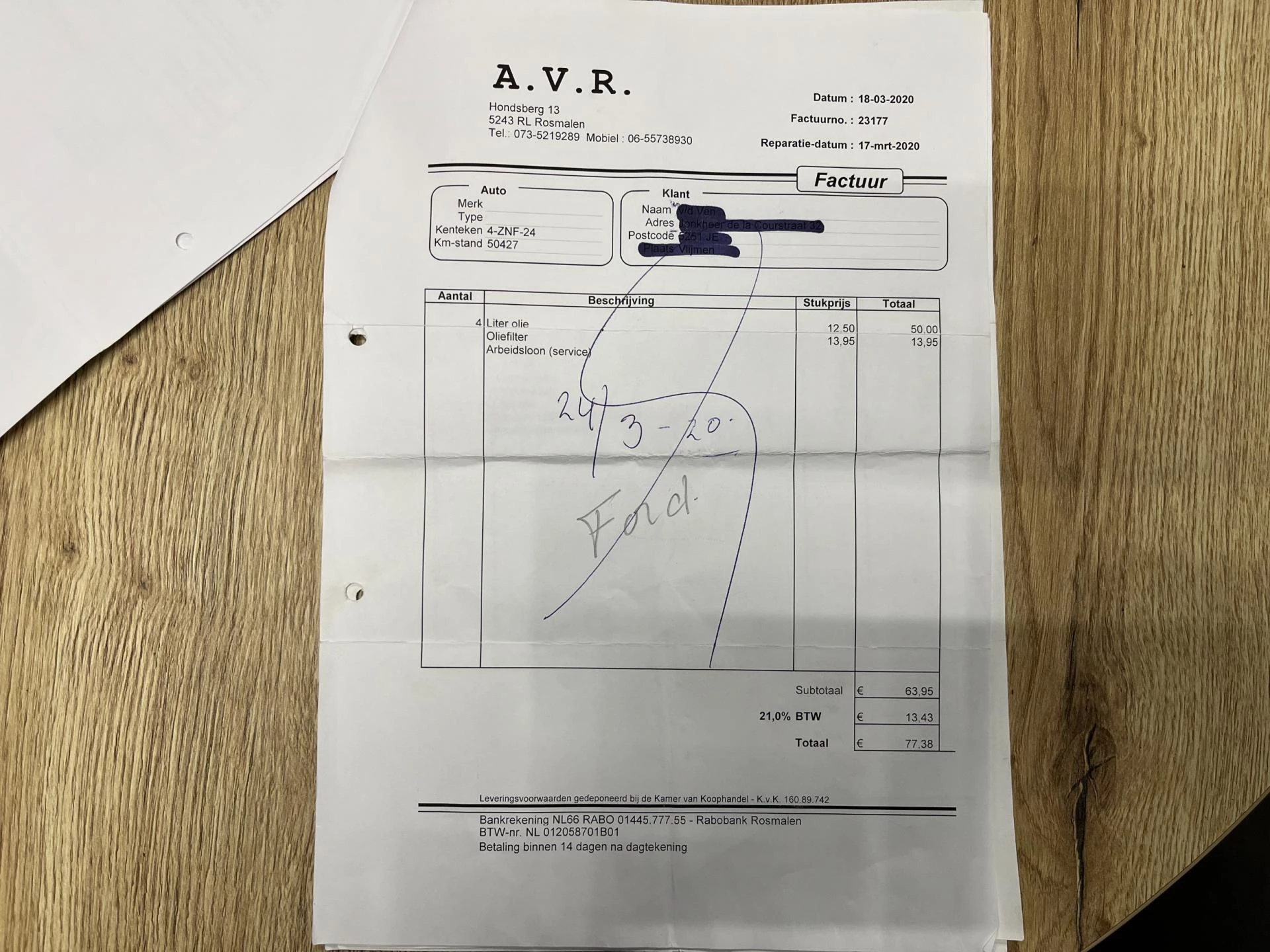 Hoofdafbeelding Ford Fiesta