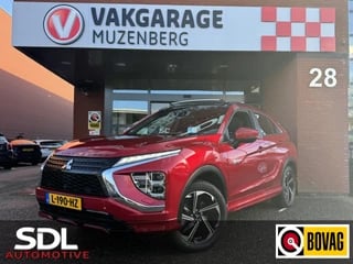 Mitsubishi Eclipse Cross 2.4 PHEV Instyle / SCHUIF-KANTEL DAK // HUD // LEDER // DODEHOEK // ADAP. CRUISE // LED // KEYLESS //