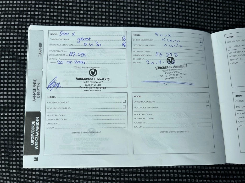 Hoofdafbeelding Fiat 500X