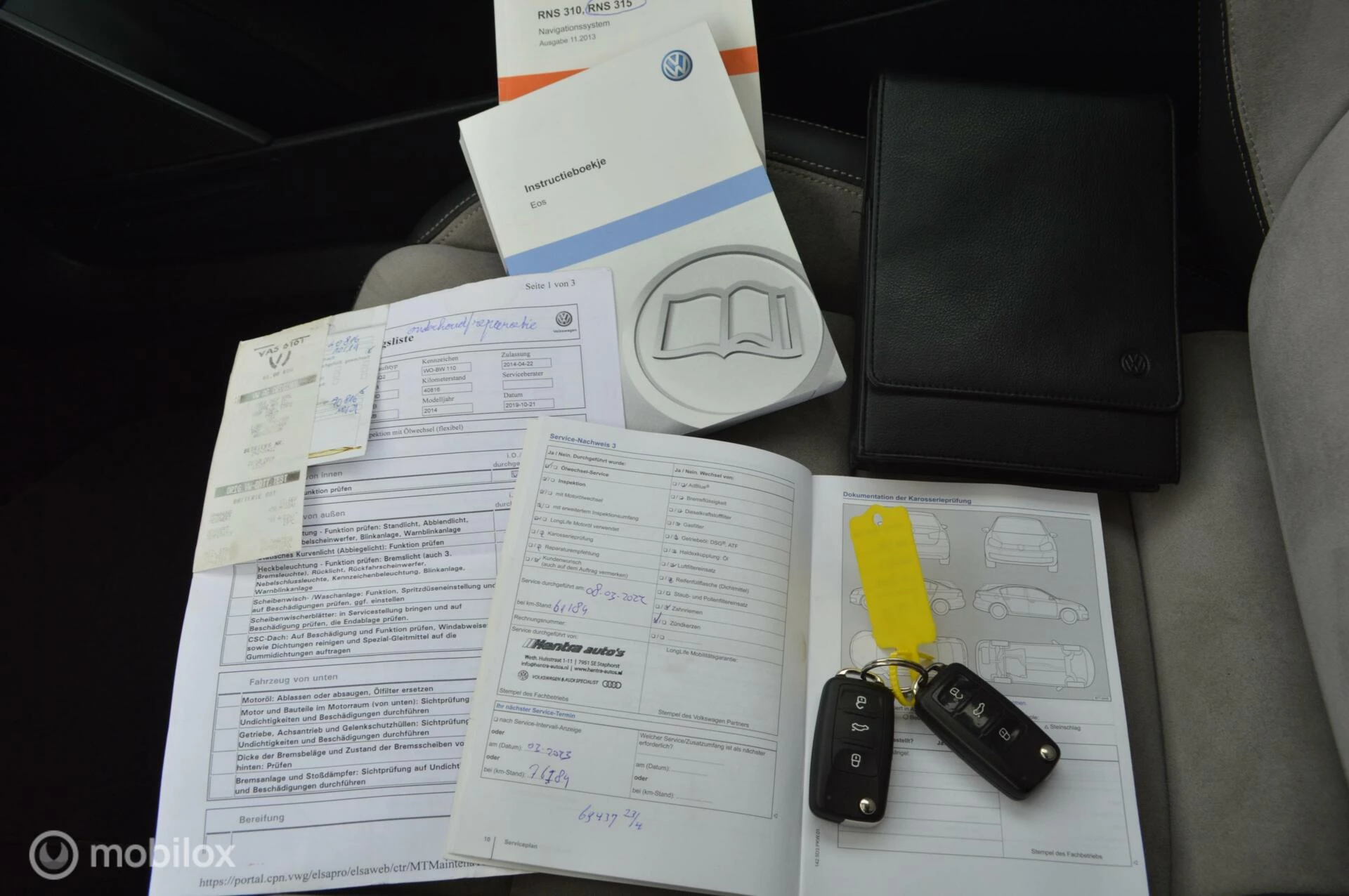 Hoofdafbeelding Volkswagen Eos