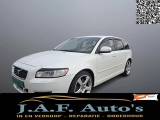 Volvo V50 2.4 D5 Edition II Leder apk mooie auto !