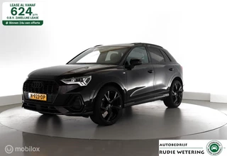 Audi Q3 35 TFSI S Line Pro Line S|black|pano|stoelverw.|leder|lmv19