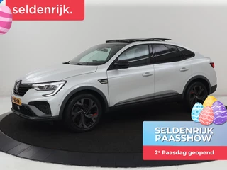 Renault Arkana 1.6 E-Tech Hybrid 145 R.S. Line | Panoramadak |  Leder/Alcantara | Trekhaak | Stoelverwarming | Adaptive cruise | Camera | Carplay | Keyless | Park Assist | Full LED | Navigatie | Stuurverwarming
