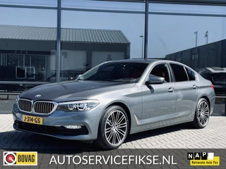 BMW 5-serie 530i HIGH EXECUTIVE AUTOM.| COGNAC LEER | CAMERA