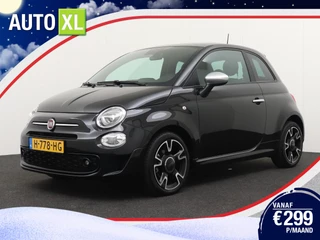 Fiat 500 1.0 MHEV Rockstar Pano-dak Half-Leder Carplay Climate Navi Park.sens