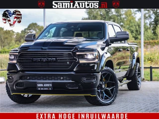 Dodge Ram 1500 GT EDITION | TRX PACK | VIRTUAL COCKPIT | HEAD-UP | ADAPTIVE CRUISE | 360 CAMERA | 5.7 HEMI V8 402PK | 4X4 | Comfortabele Dubbele Cabine met Royale 5 Zitplaatsen | BPM vrij | Nu Leverbaar uit Voorraad | Voorraad Nr 2437