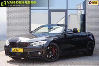 BMW 4-serie Cabrio 435i High Executive M-SPORT, AUT. LED, LEDER, MEMORY, ACC, KEYLESS, HUD, NEK/STUUR/STOELVERWARMING, CAMERA,NAVI