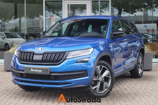 Hoofdafbeelding Škoda Kodiaq Skoda Kodiaq 1.5 SportLine TSI 150pk | Trekhaak | Adaptive | Carplay | Camera | Navi | Keyless | Virtual | Stoelverwarming | Climate