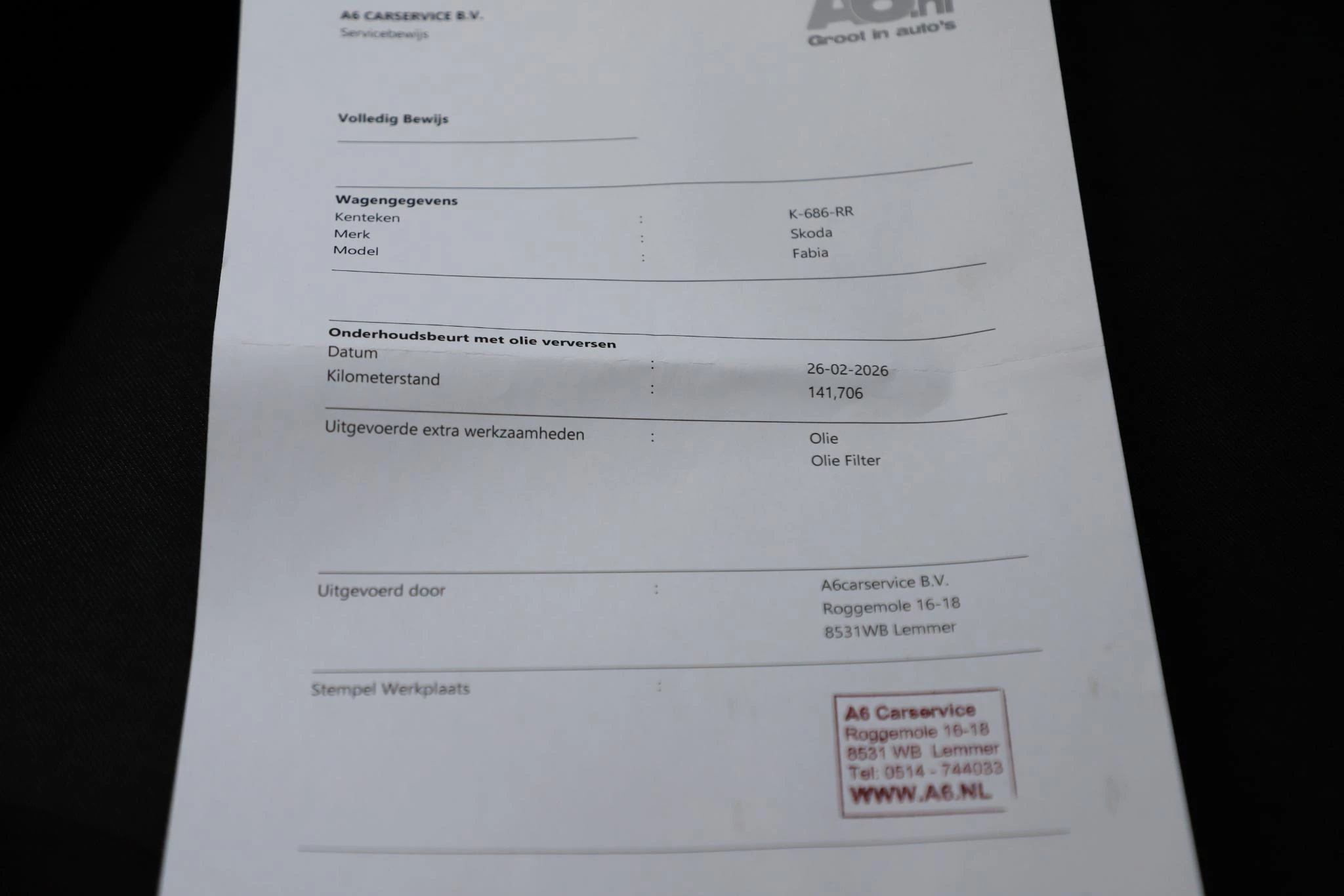 Hoofdafbeelding Škoda Fabia
