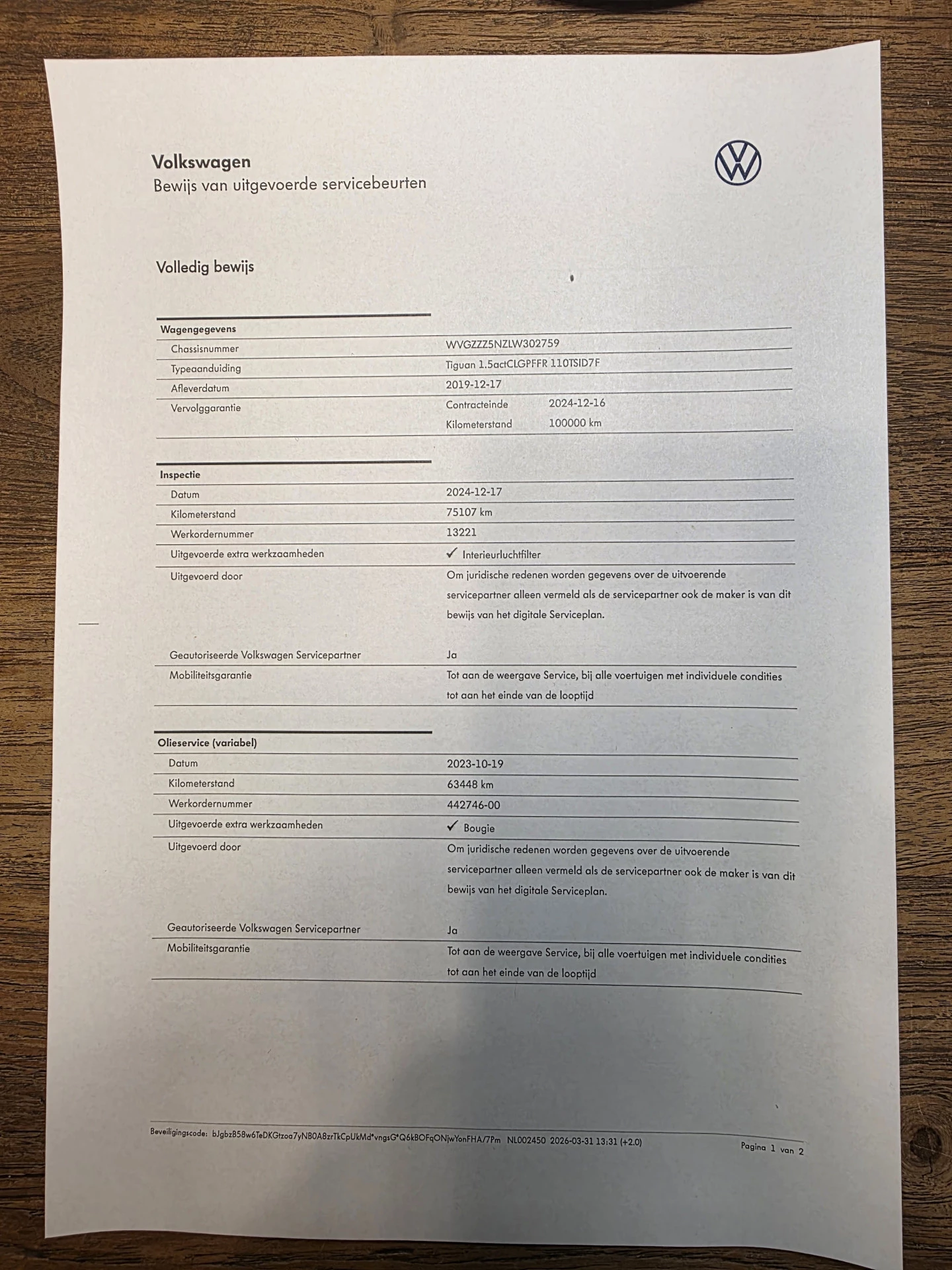 Hoofdafbeelding Volkswagen Tiguan