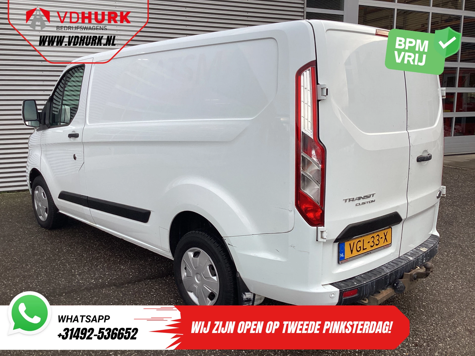 Hoofdafbeelding Ford Transit Custom