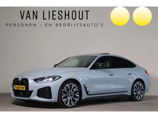 Hoofdafbeelding BMW i4 BMW i4 M50 High Executive 84 kWh NL-Auto!! H&K I Mem.Seats I HUD I 360 Camera