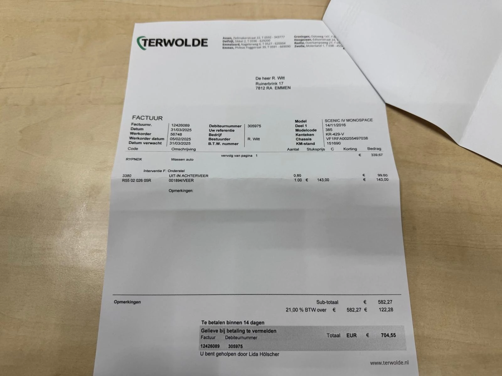 Hoofdafbeelding Renault Scénic