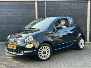 Hoofdafbeelding Fiat 500 Fiat 500 1.0 Hybrid Rockstar Vol Lederen Bekleding / Clima / groot scherm carplay / Panodak / 56.460 KM!!