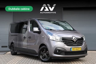 Renault Trafic 1.6 dCi L2H1 DC 120 PK | Dubbel Cabine | L+R Schuifdeur | Camera | Trekhaak | Cruise control | Navigatie | Airco | 5-Zitter | Dealer onderhouden | Nette staat | NAP Logisch | NL Auto