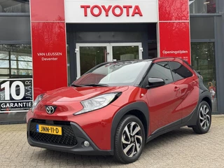 Toyota Aygo X PULSE AUTOMAAT APPLE/ANDROID AD-CRUISE CAMERA 17"LMV AIRCO STUURWIEL-BEDIENING PRIVACY-GLASS