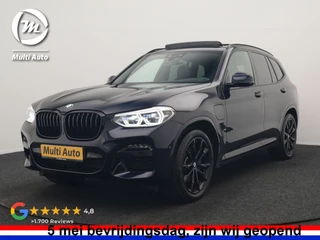 BMW X3 xDrive30e M Sport PHEV 293pk Dealer O.H. | Trekhaak Af Fabriek | Panodak | Head Up | Adaptive Cruise | 360 Camera | Lederen Sportstoelen Memory & Verwarmd | Sfeerverlichting | Hifi Audio | Keyless | Blis | 20"L.M | Apple Carplay | Plug In Hybrid |