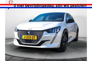 Peugeot e-208 EV GT 350 50 kWh (136 PK) 1e-Eig. & Dealer-Onderh. BOVAG-Garantie. NL-Auto. Panoramadak-Black-Diamant, Leer, Stoelen-Verwarmd, Navigatie/Apple-Carplay/Android-Auto, Achteruitrijcamera, Keyless-Entry, Adaptieve-Cruisecontrol, Privacy-Glas