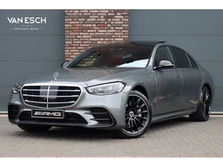 Mercedes-Benz S-Klasse 580 e 4MATIC Lang AMG Line Aut9 | Airmatic | Carbon | Chauffeurspakket | Achterasbesturing | Augmented HUD | Distronic+ | Burmester | Exclusief Nappa Leder | 3D-Display | Vlakkenverwarming | Zonweringspakket |