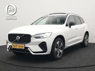 Volvo XC60 T6 AWD Plus Dark Long Range Plug In Hybrid 350pk Dealer O.H PHEV | Panodak | Adaptive Cruise | Camera | Harman Kardon | Lederen Sportstoelen Memory & Verwarmd | Apple Carplay | Pilot Assist | Google Assistant & Maps | Virtual | DAB |