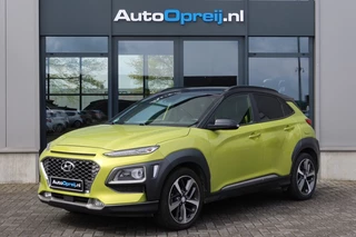 Hoofdafbeelding Hyundai Kona Hyundai Kona 1.0T Premium Clima, NAVI, Camera, Cruise, Stoel / stuurverwarmin