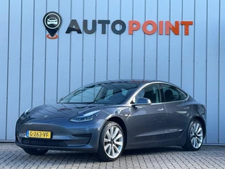 Hoofdafbeelding Tesla Model 3 Tesla Model 3 Standard RWD Plus 60 kWh 1E EIG ORG NL DEALEROND|19INCH|AUTOPILOT|APPLECARPLAY|STOELVRM|LEDER|NAVI|LED|