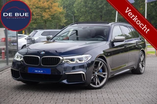 BMW 5-serie Touring G31 M550d xDrive M-Sport|High Executive|2e Eig|Individual Edition|Trekhaak|4W sturing|Panoramadak|Head Up|Dealer Onderhouden
