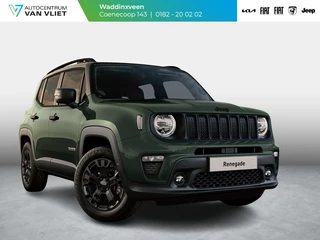 Jeep Renegade 4xe 240 Plug-in Hybrid Electric The North Star | Schuif/Kanteldak | Winter Pack | Techno Green