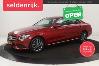 Mercedes-Benz C-klasse 200 CDI Avantgarde | Adaptive cruise | Stoelverwarming | Carplay | Park Assist | Half leder | Navigatie | Dodehoek detectie | Climate control