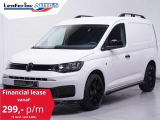 Volkswagen Caddy 1.5 TSI 115 pk BENZINE Black&White Edition 19" LMV, Spoilers V+A, Airco, Bumpers in Kleur, Cruise Control, 2-Zits