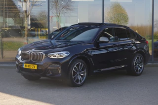 Hoofdafbeelding BMW X4 BMW X4 M40i 360 PK High Executive, Panoramadak, Kuipstoelen, Trekhaak, H/K Sound, Adap. Cruis Control, 360 Camera,