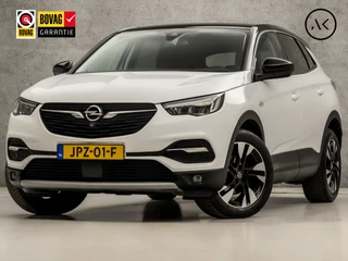 Opel Grandland X 1.2 Turbo Innovation Automaat (APPLE CARPLAY, GROOT NAVI, 360 CAMERA, KEYLESS, LEDER, SPORTSTOELEN, GETINT GLAS, ELEK ACHTERKLEP, NIEUWSTAAT)