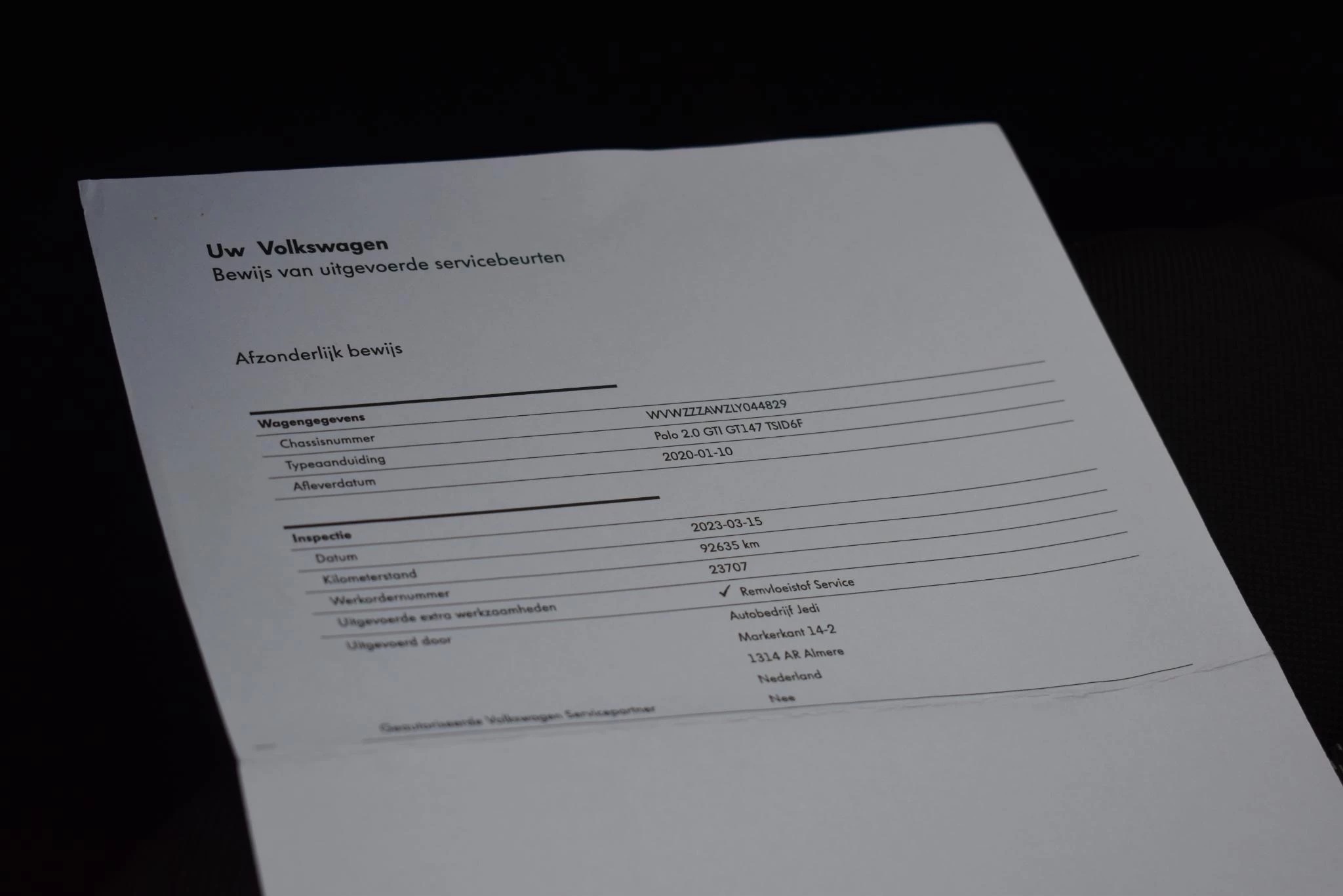 Hoofdafbeelding Volkswagen Polo