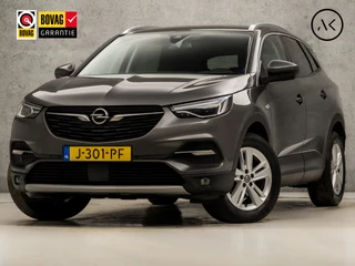 Opel Grandland X 1.2 Turbo Sport Automaat (APPLE CARPLAY, GROOT NAVI, LANE ASSIST, LEDER, CAMERA, LED KOPLAMPEN, SPORTSTOELEN, GETINT GLAS, CRUISE, NIEUWE APK, NIEUWSTAAT)